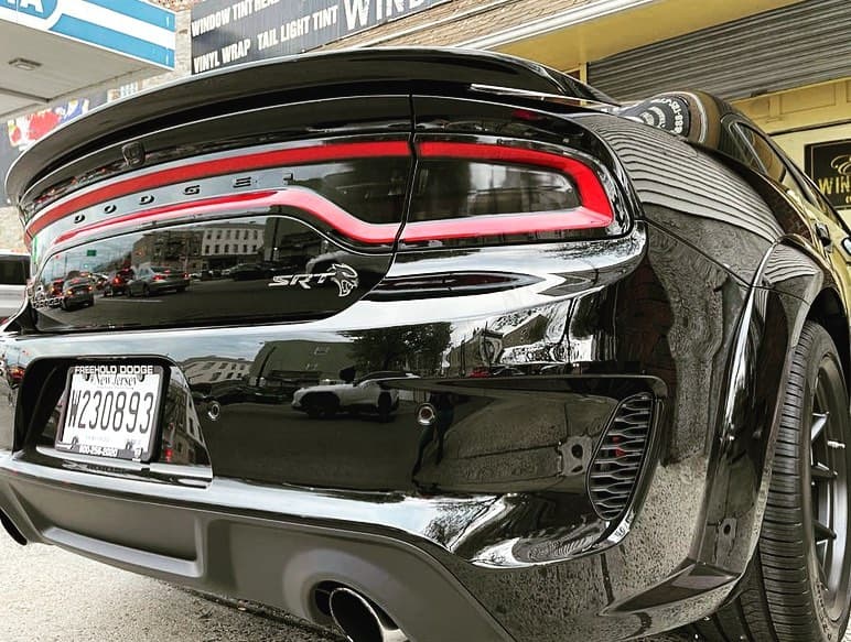 Dodge Charger smoked taillights