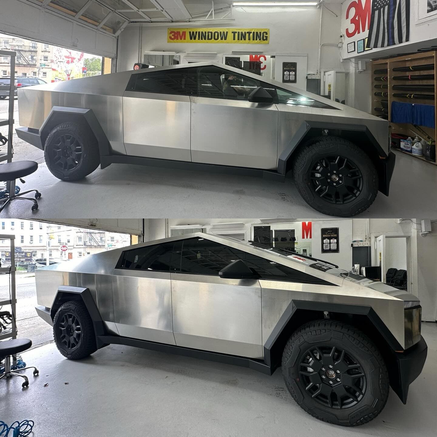 Tesla Cybertruck window tint