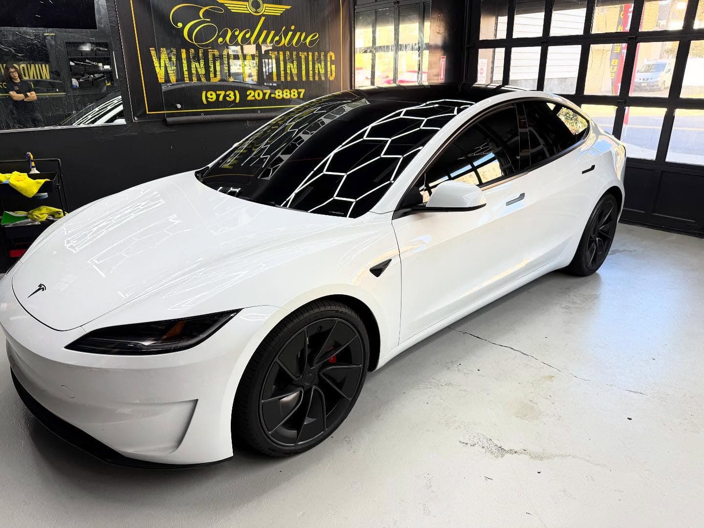 Tesla Model S ceramic tint